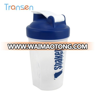 2017 New product BPA Free plastic drinking water bottle outdoor sports custom protein plastic shaker