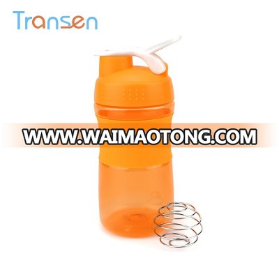 Popular item 2017 Custom eco friendly shaker bottle water plastic 550ml sport protein shaker