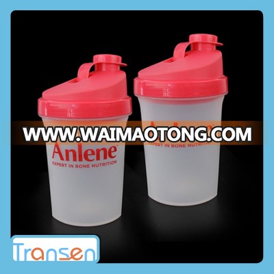 2017 New Style High Quality Plastic Sports Protein Shake Mixer Shaker Bottle Protein Shaker Cup With Customized Logo