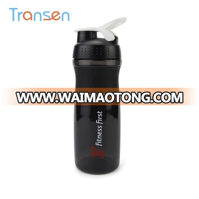 BPA Free Plastic water bottle Hand holder Mixer Bottle 760ml sport protein shaker with mix ball