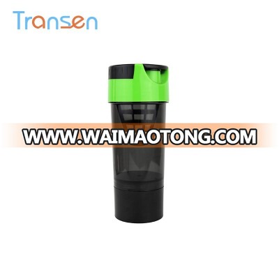 sport protein shaker Custom slim shaker cup 600ml plastic water bottle